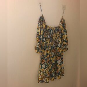 *3 for 25 Bundle and Save.Jessica Simpson Floral Dress - Yellow and Blue